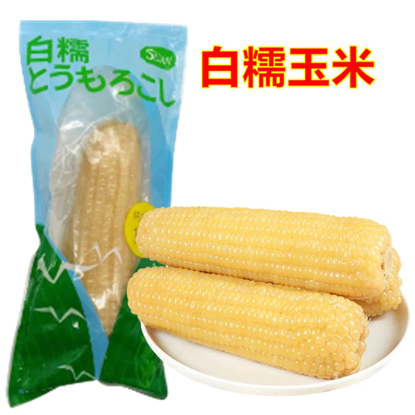 白糯玉米 1个入 熟 中国东北产 静安