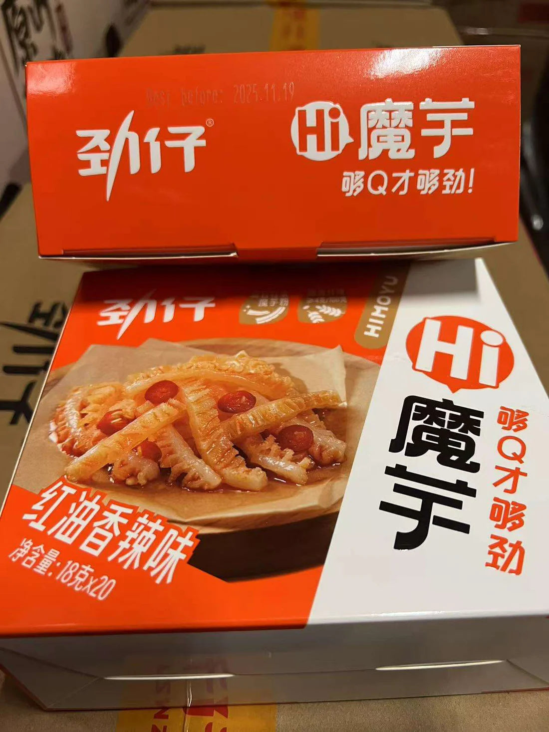 魔芋爽 素毛肚 劲仔 香辣味 18g