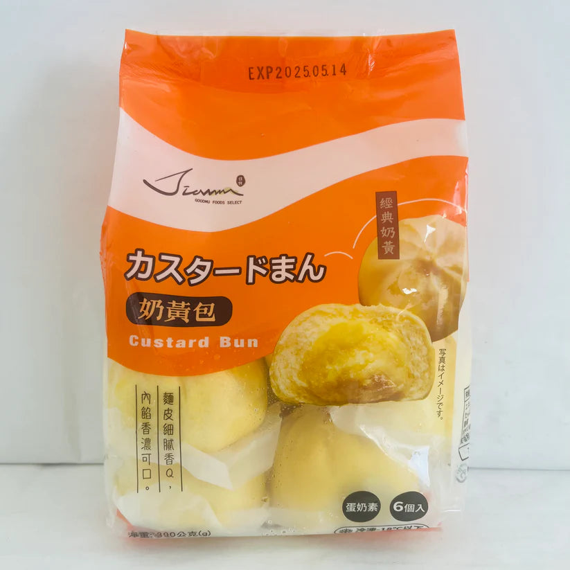 乃黄包 390g 熟 微波炉加热就可以哦 6個入