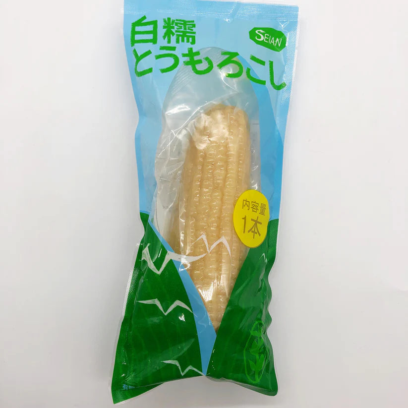 白糯玉米 1个入 熟 中国东北产 静安