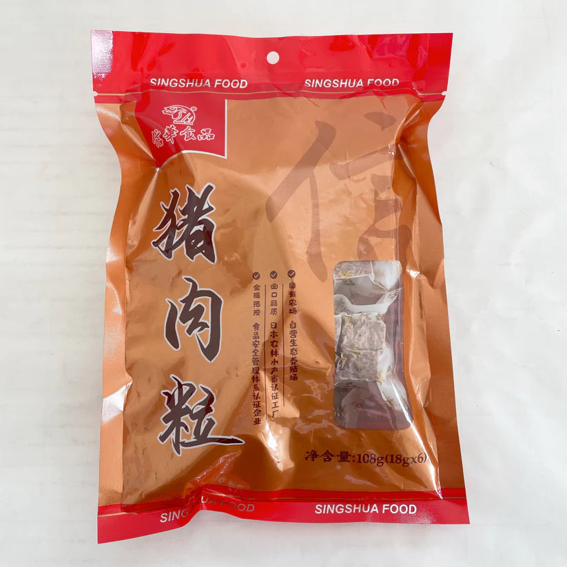 猪肉粒 108g 内含6小袋