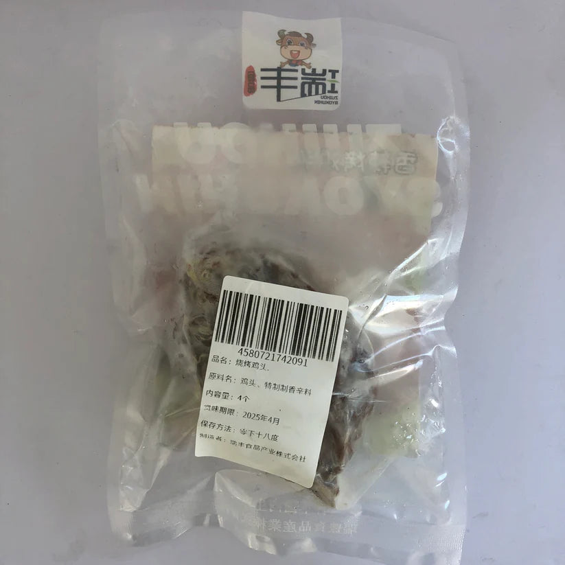 鸡头 香辣鸡头 4個入 瑞豊 鶏頭 非真空包装