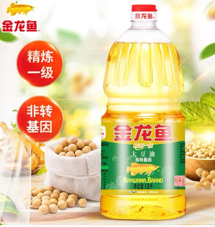 金龍魚 大豆油 1.8L