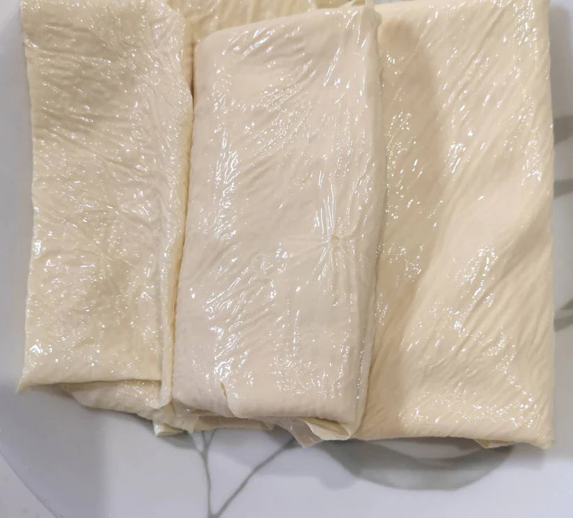 薄豆腐皮 290g 薄软嫩豆腐皮 软软的 老好吃了 很薄 很软 很嫩 凉拌超级好吃哦