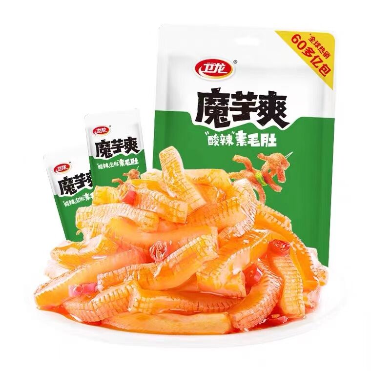 衛龍 素毛肚 80g 酸辣 内含6小包