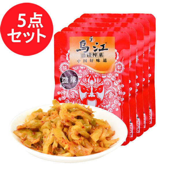 烏江 搾菜 80g 微辣