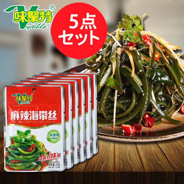 味聚特 麻辣海帯絲 80g