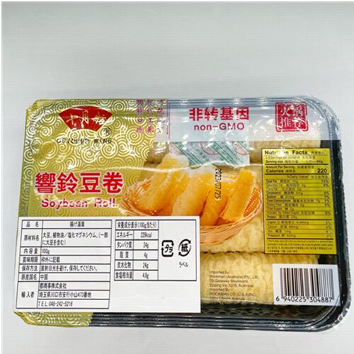 十月舫响铃 炸豆卷 炸豆皮 100g 涮火锅 煮螺蛳粉必备食材