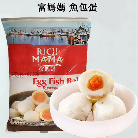 富媽媽 魚包蛋 200g