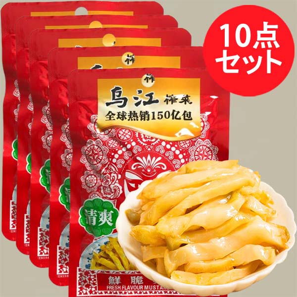 烏江 鮮脆榨菜絲(清爽) 80g