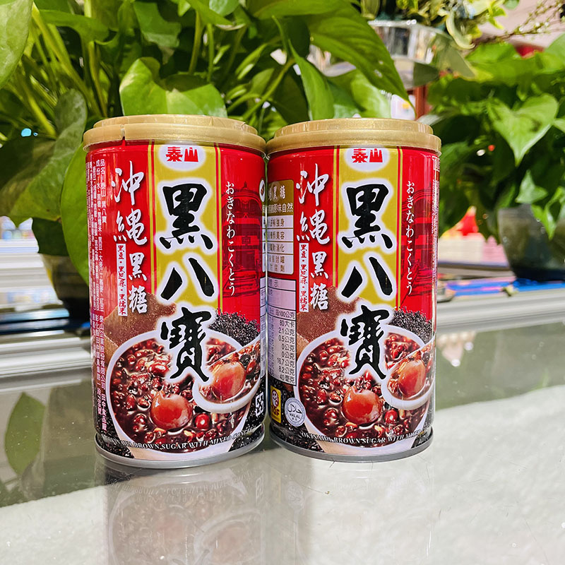 泰山 黒糖八宝粥 340g 很好喝