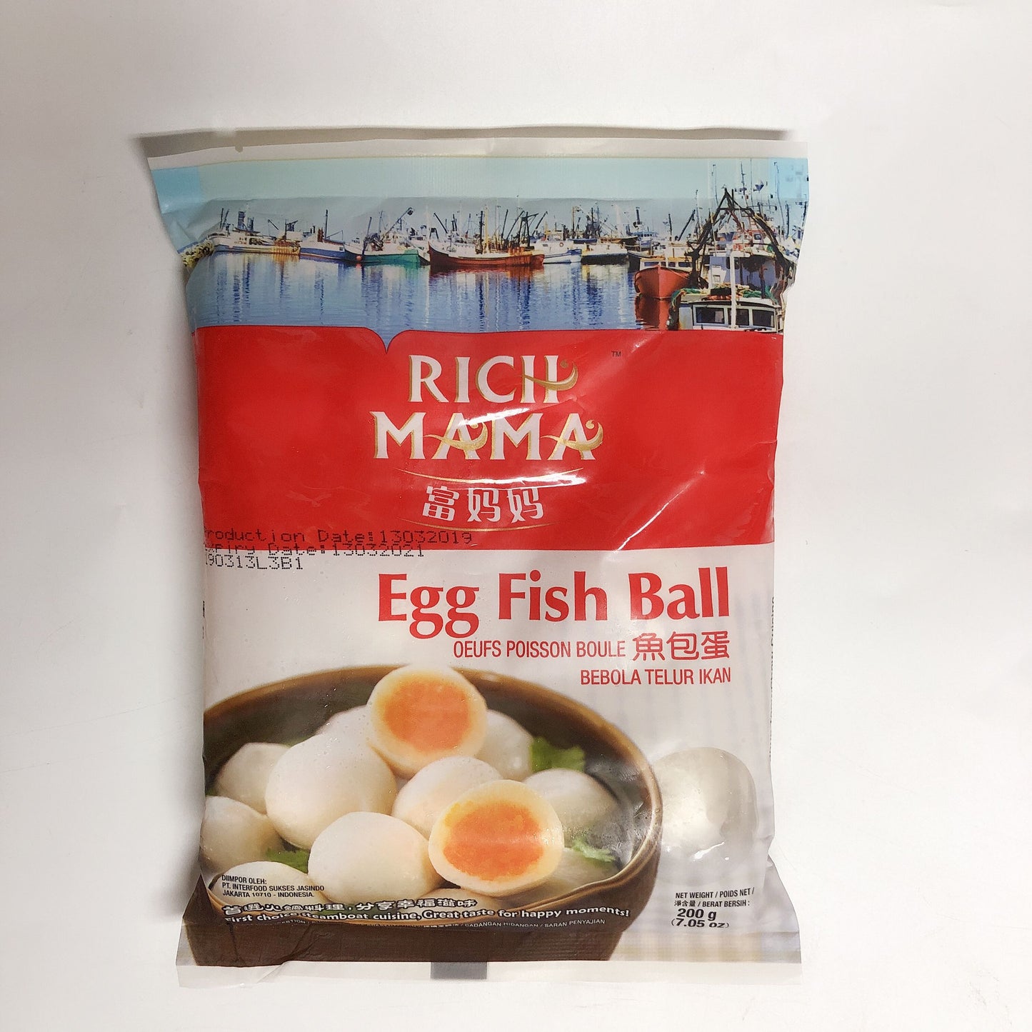 富媽媽 魚包蛋 200g