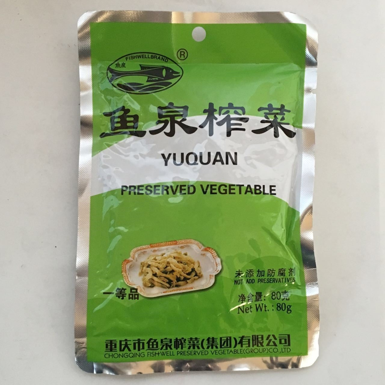 魚泉乍菜 80g 不辣