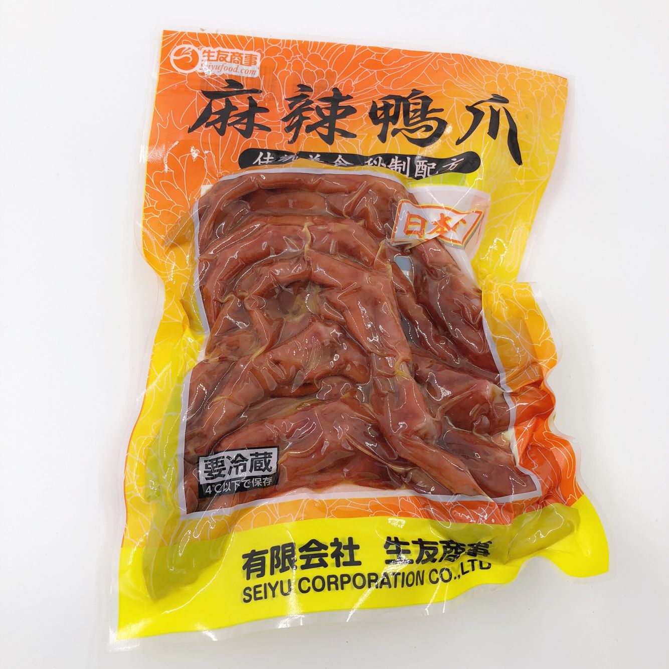 麻辣鴨爪 6个入 生友 赏味期10-15天 日本制