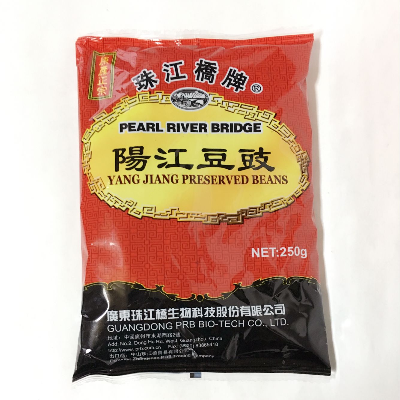 珠江橋陽江豆鼓 250g
