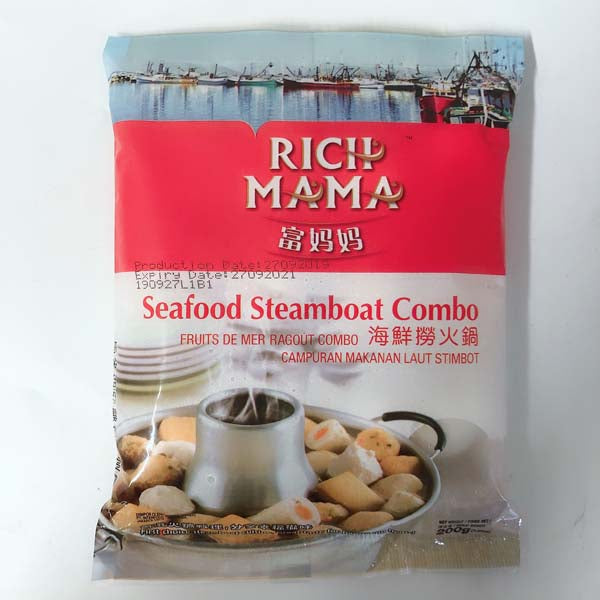 海鲜丸子 3种口味 200g 富媽媽 海鮮撈火鍋 鱼丸 鱼豆腐