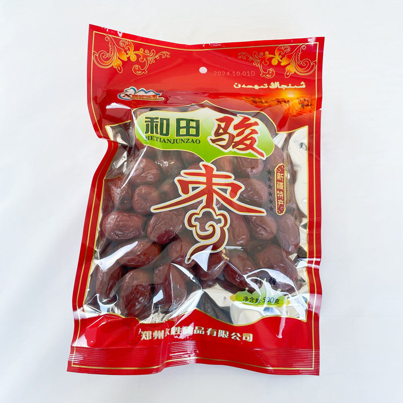 和田枣 大枣 500g 枣很大一颗 很甜哦 和田駿棗