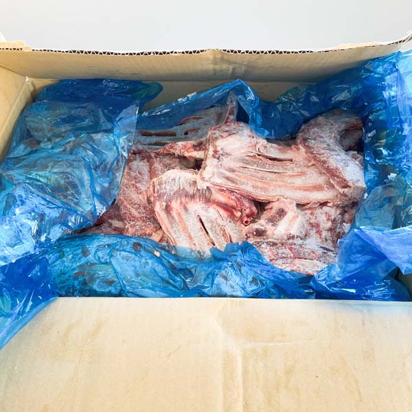 包邮 多肉羊蝎子 整箱 10kg 带着羊排的羊蝎子 有顾客反馈照片