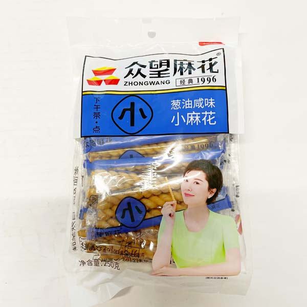小麻花 葱味 250g