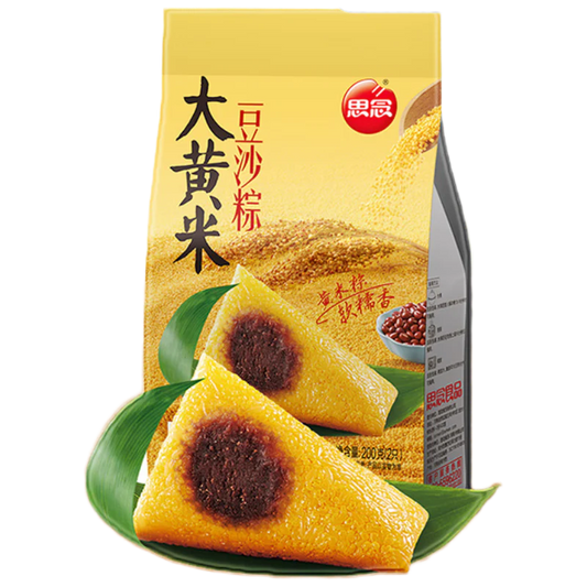 思念 大黄米豆沙粽子 2个入  200g  思念