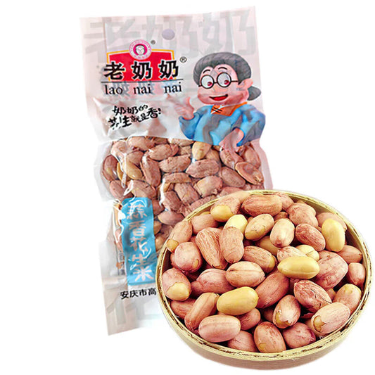 花生米 蒜香味 102g  老奶奶  好吃极了