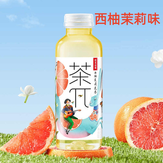 西柚茉莉花茶 500m  农夫山泉