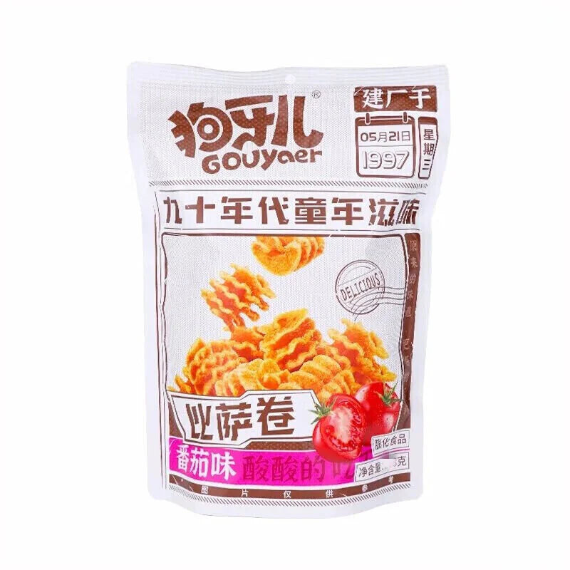 比萨卷 番茄味 100g 狗牙儿