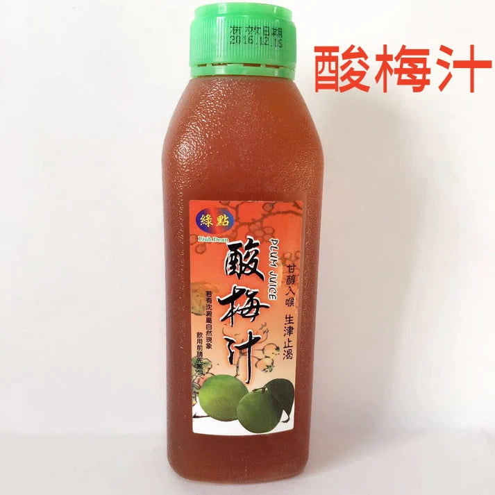 緑点酸梅汁 460mL 台湾産 特价 赏味期6.27