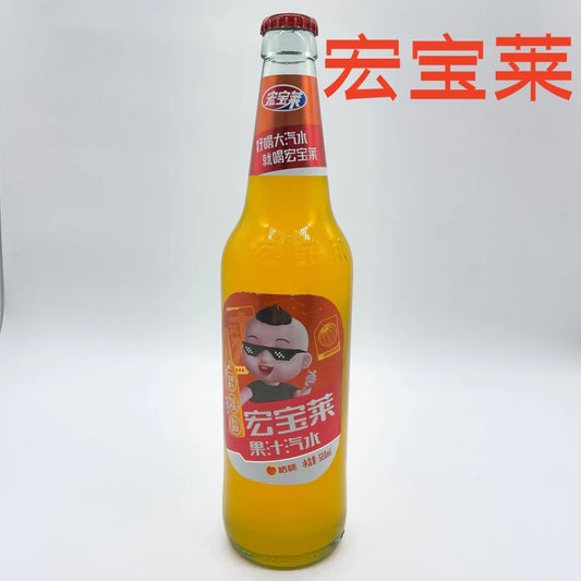 宏宝莱 橘子味汽水   520ml