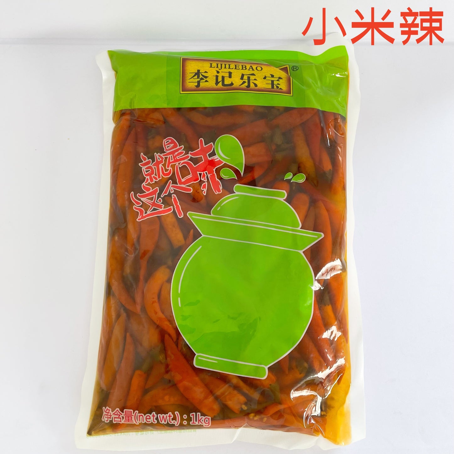 李記楽宝 小米辣 1KG　 赏味期25.2月22日 特价