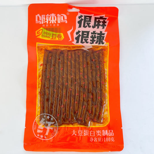 烏辣媽 豆卷  很麻很辣  100g