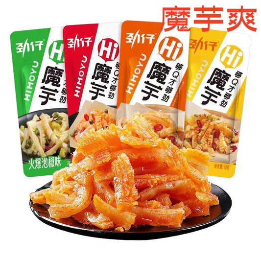 魔芋爽   素毛肚 劲仔  烧烤味  18g