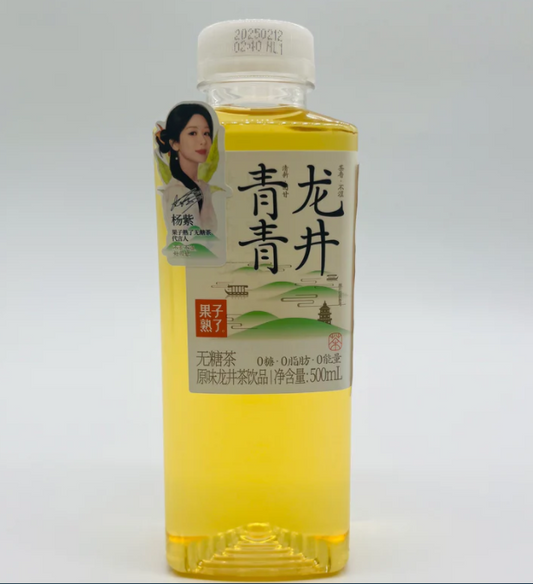 青青龍井  500ml 无糖饮料  果子熟了 原味龍井茶
