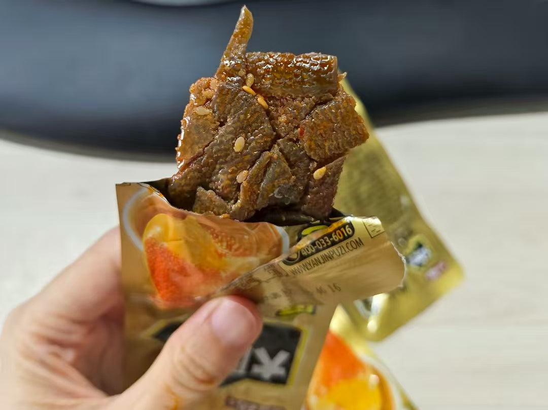 素毛肚 魔芋爽 18g 麻酱味  盐津铺子  超级无敌好吃哦
