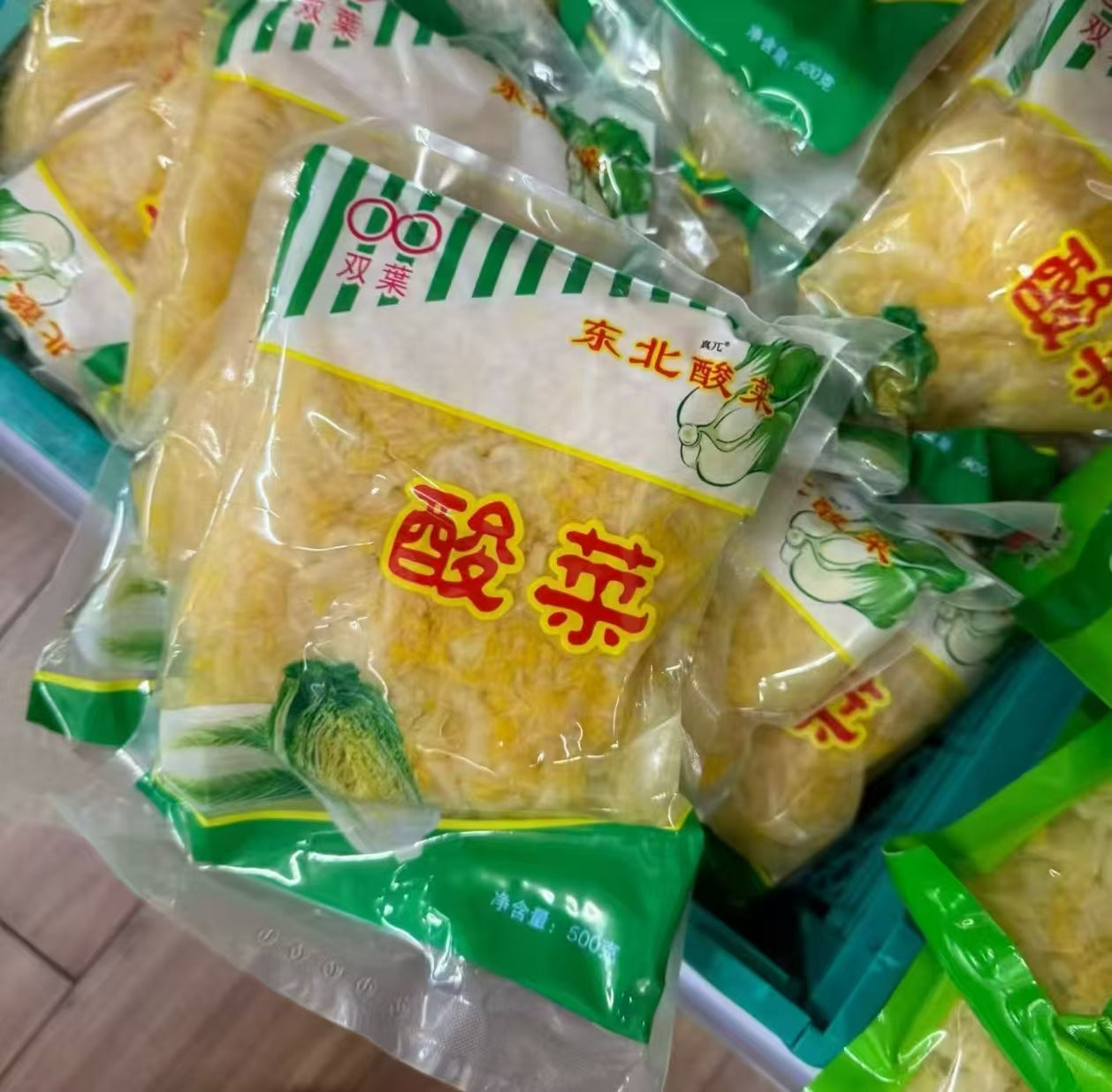 东北酸菜   500g   双叶東北酸菜      顾客反馈这个酸菜好吃