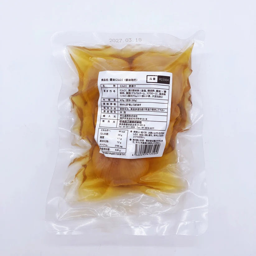 糖蒜  400g  糖蒜（醤油味） 郷里香