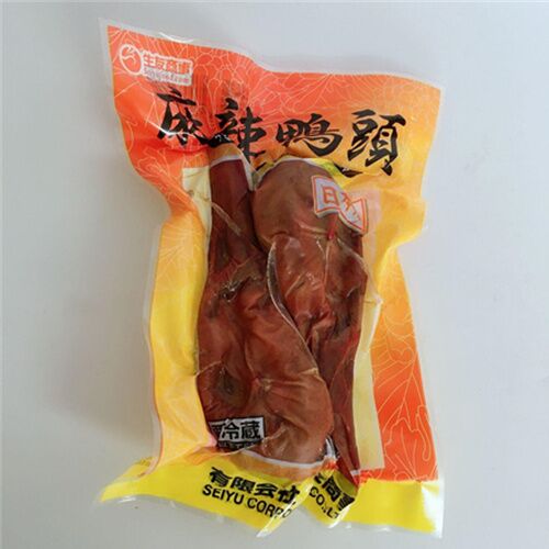 麻辣鴨頭 2个入 日本国内加工 賞味期限約10～15天  冷蔵品
