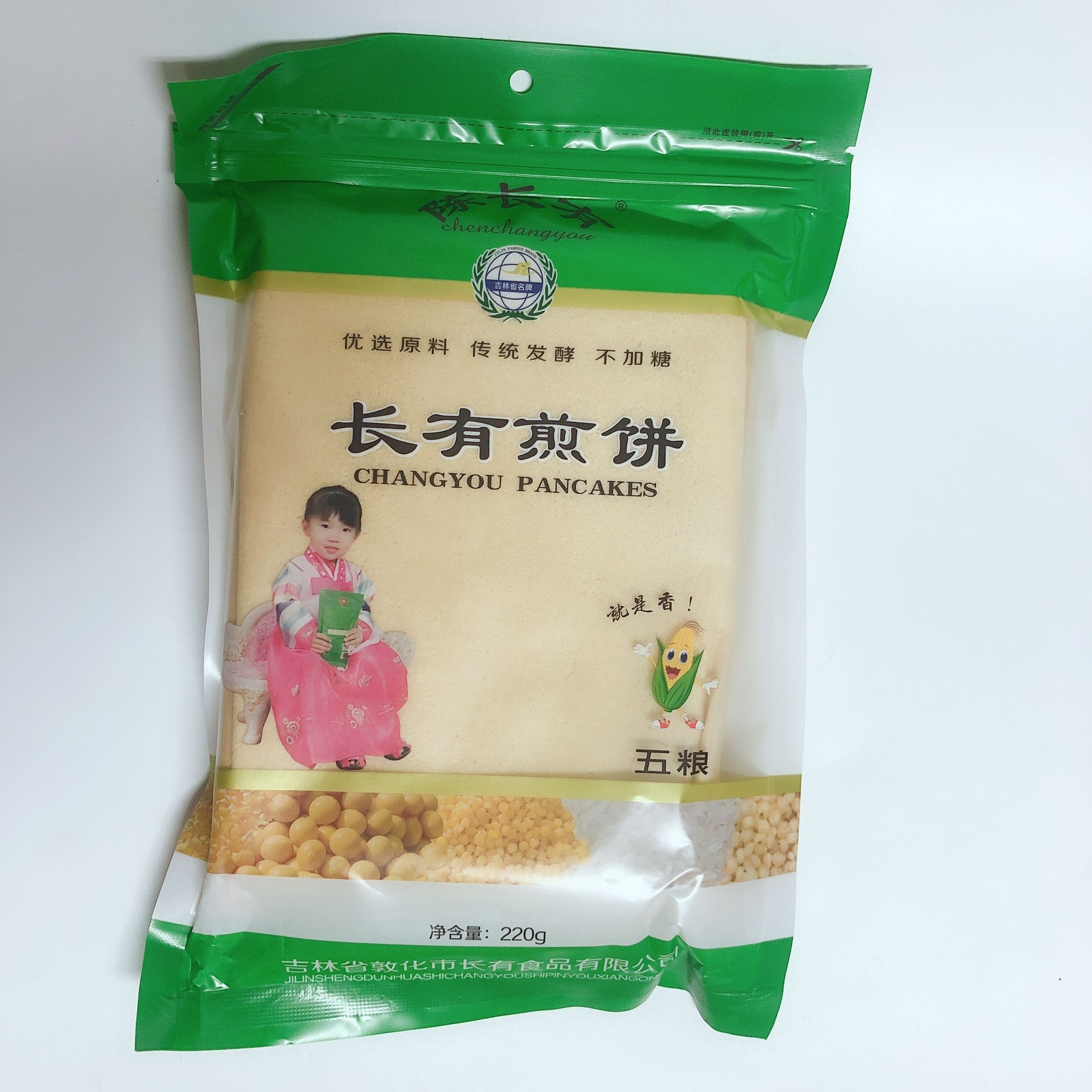 長有五粮煎餅220g – 华华物产店