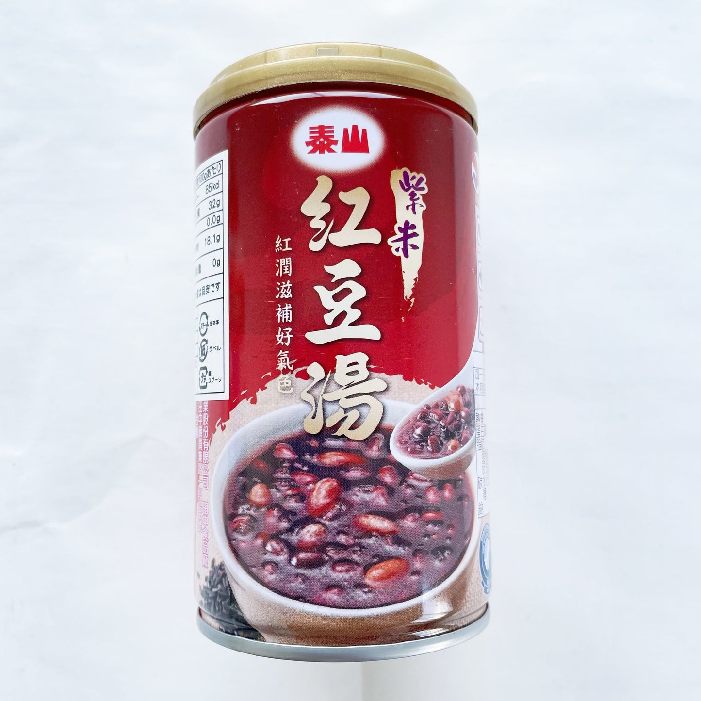 泰山紫米紅豆湯 330g 台湾産