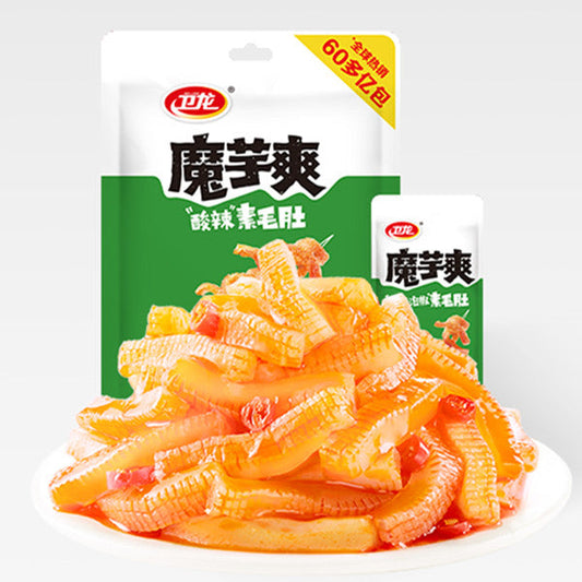 衛龍  素毛肚 80g  酸辣  内含6小包